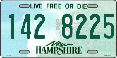 NH license plate 1428225