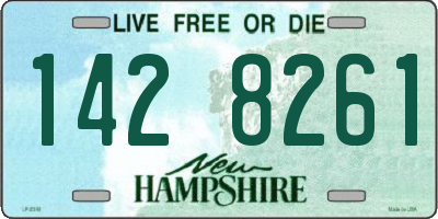 NH license plate 1428261