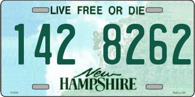 NH license plate 1428262
