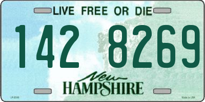 NH license plate 1428269