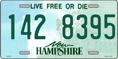 NH license plate 1428395