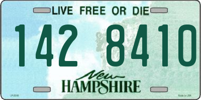 NH license plate 1428410