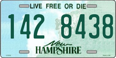 NH license plate 1428438