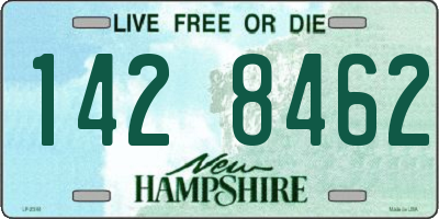 NH license plate 1428462