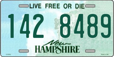 NH license plate 1428489