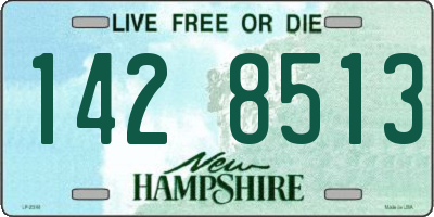 NH license plate 1428513