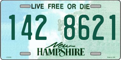 NH license plate 1428621
