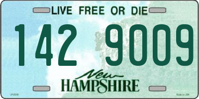 NH license plate 1429009