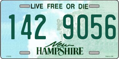 NH license plate 1429056