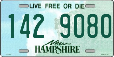 NH license plate 1429080