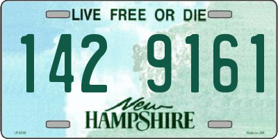 NH license plate 1429161