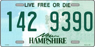 NH license plate 1429390