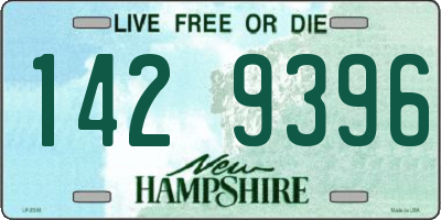 NH license plate 1429396