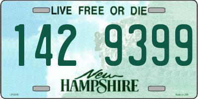 NH license plate 1429399