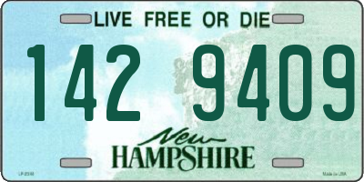 NH license plate 1429409