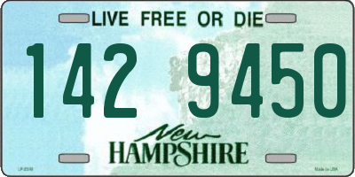 NH license plate 1429450