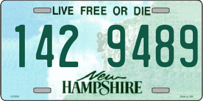 NH license plate 1429489
