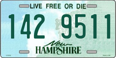 NH license plate 1429511