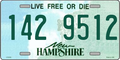 NH license plate 1429512