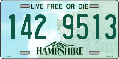 NH license plate 1429513