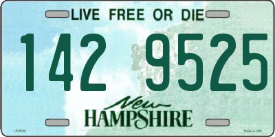 NH license plate 1429525