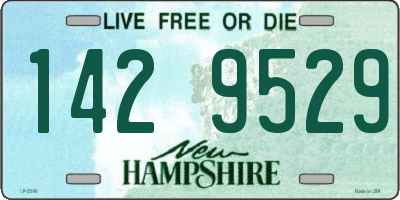 NH license plate 1429529