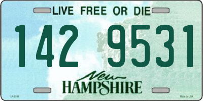 NH license plate 1429531