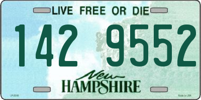 NH license plate 1429552