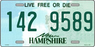 NH license plate 1429589