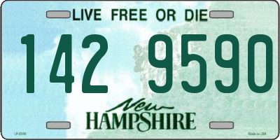 NH license plate 1429590