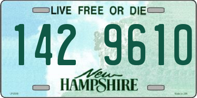 NH license plate 1429610
