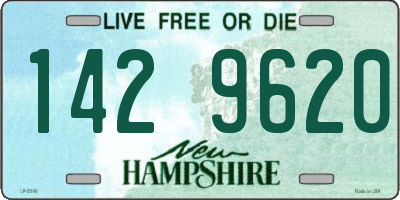NH license plate 1429620