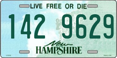 NH license plate 1429629