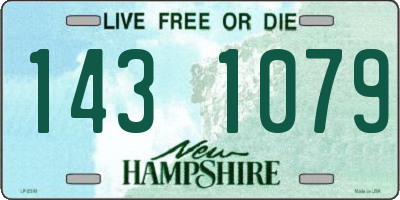 NH license plate 1431079