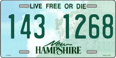NH license plate 1431268