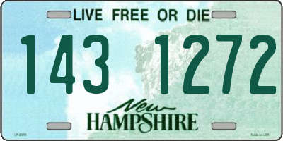 NH license plate 1431272