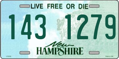NH license plate 1431279