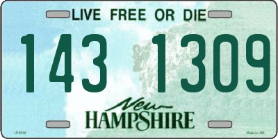 NH license plate 1431309