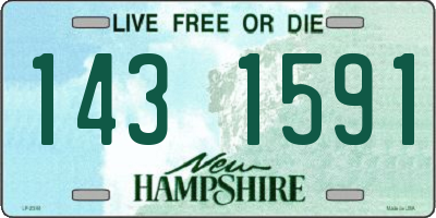 NH license plate 1431591