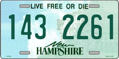 NH license plate 1432261
