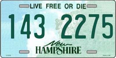 NH license plate 1432275