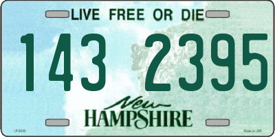NH license plate 1432395