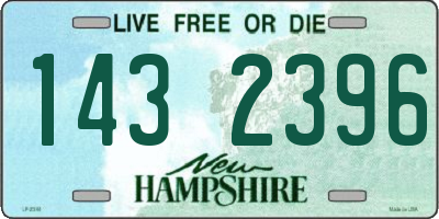 NH license plate 1432396