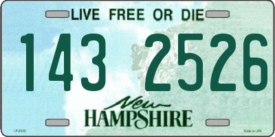 NH license plate 1432526