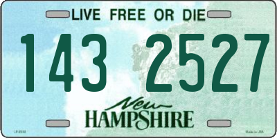 NH license plate 1432527