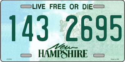 NH license plate 1432695