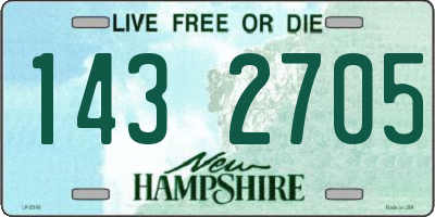 NH license plate 1432705