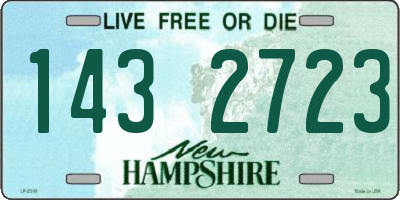 NH license plate 1432723