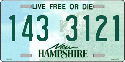NH license plate 1433121