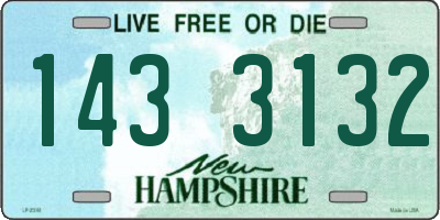 NH license plate 1433132